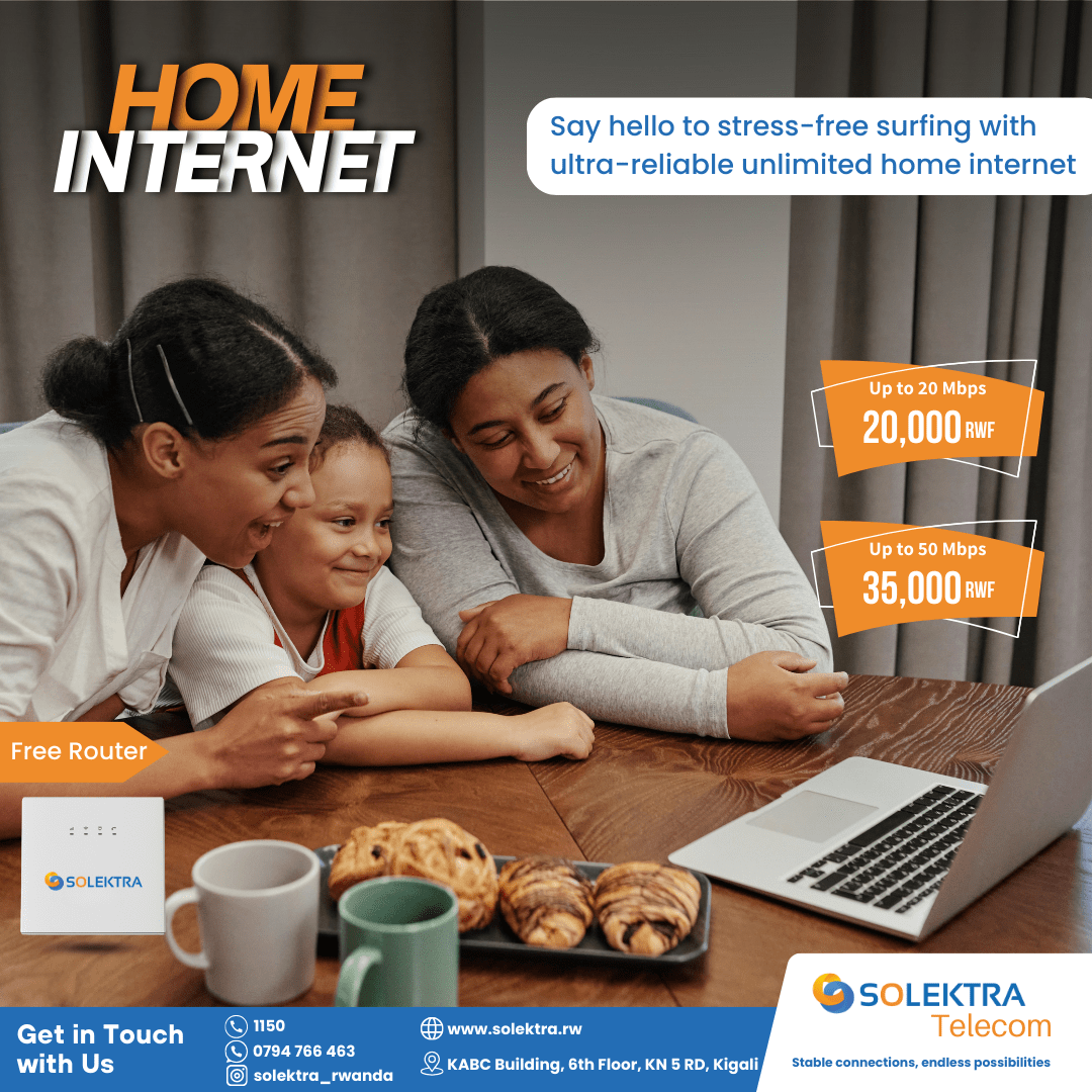High-Speed Internet Solutions | SOLEKTRA Rwanda